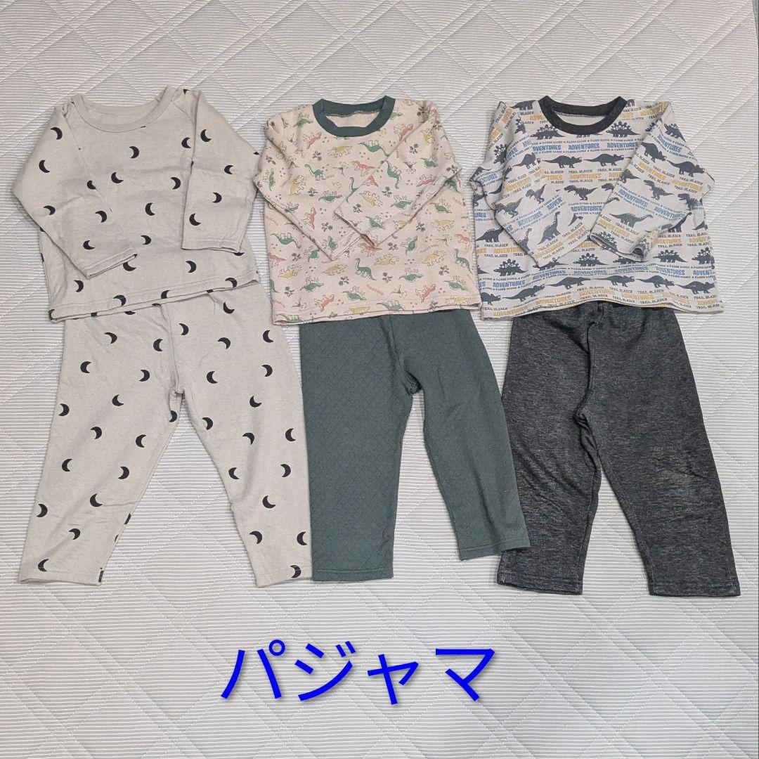 100サイズ　男の子　まとめ売り　70着セット　長袖　秋服　冬服