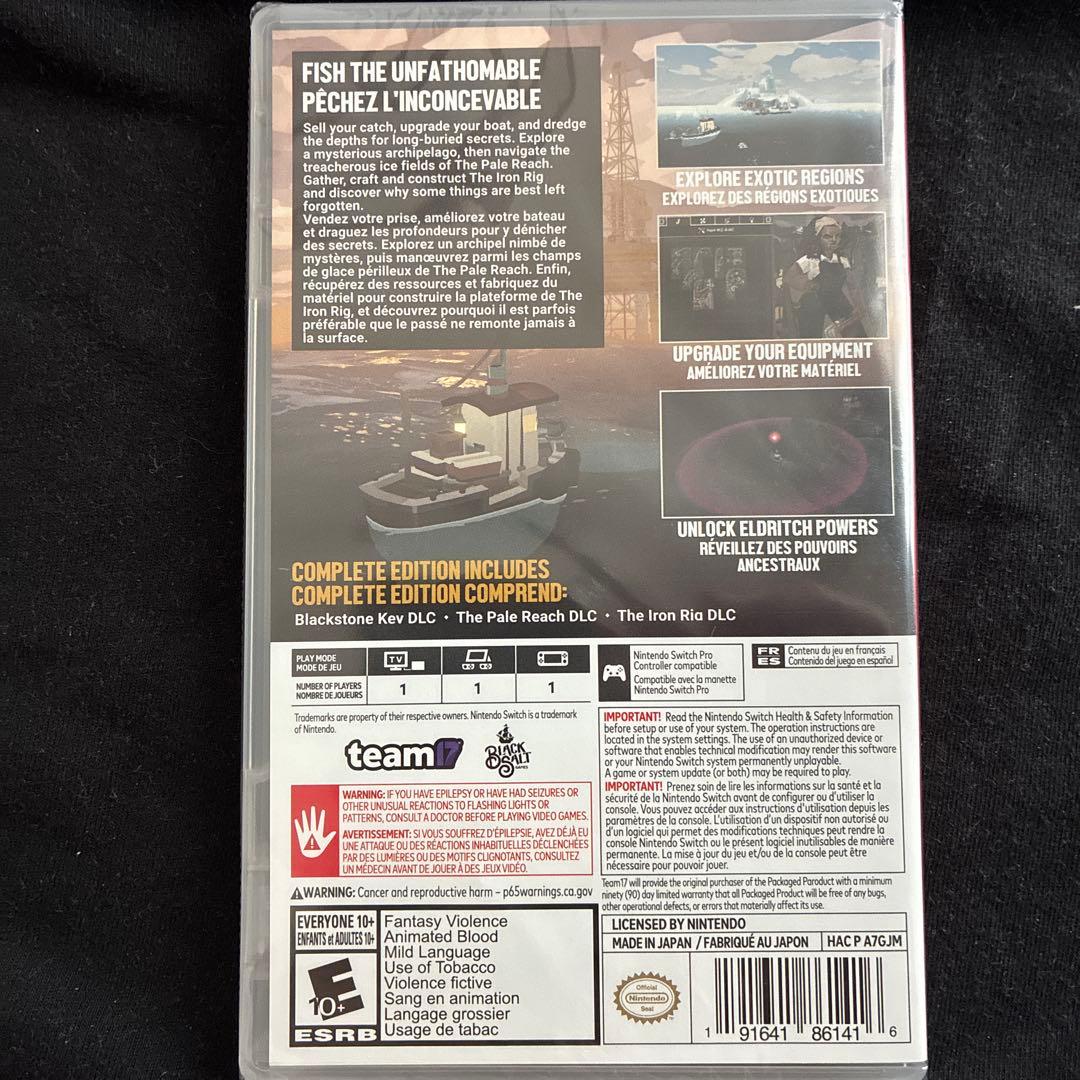 ドレッジ DREDGE COMPLETE EDITION (全てのDLC付き)