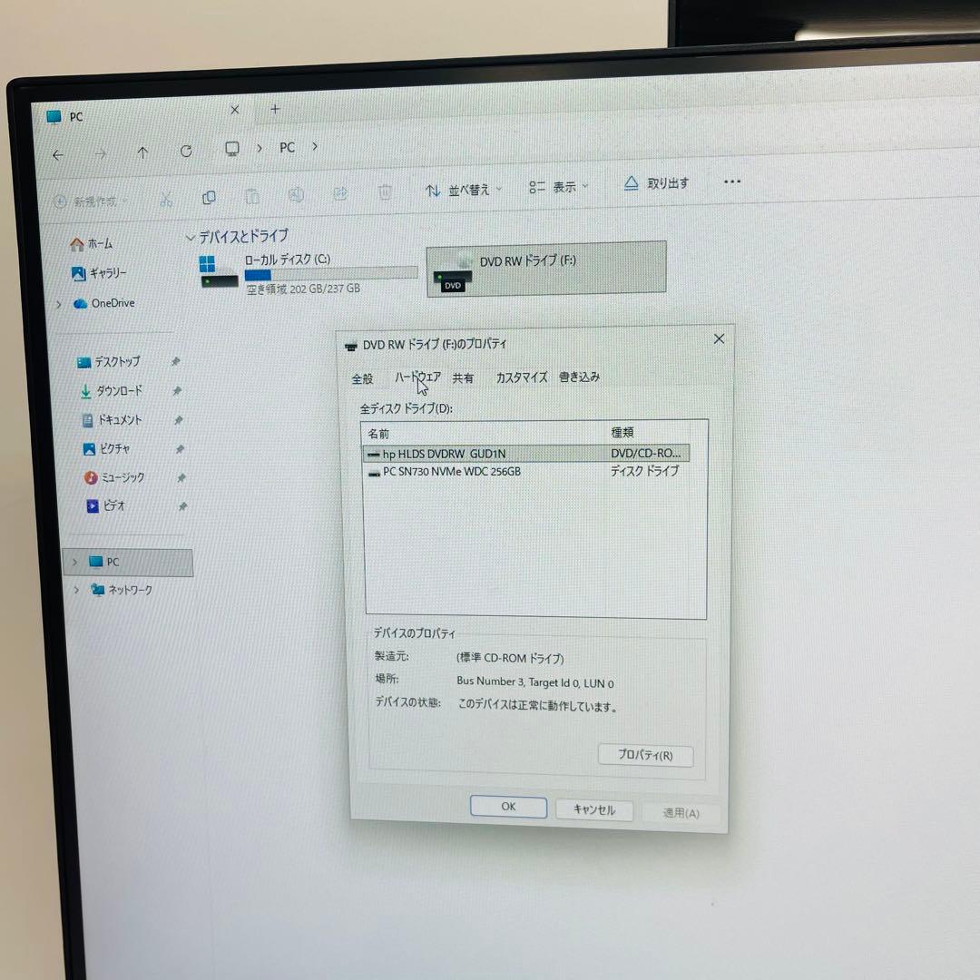 Windowsデスクトップ HP proOne 600 G4 i5-8500T 16GB SSD256GB