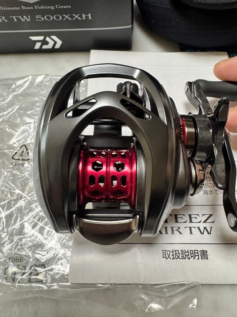 ダイワ　スティーズエヤー　Steez AIR TW 500XXH ベイトリール