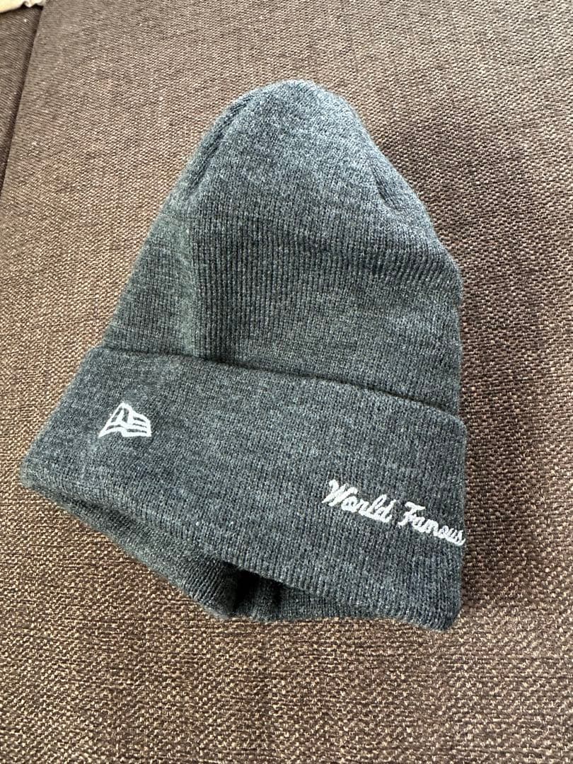あSupreme☆ニットビーニー帽☆グレー☆未使用品☆正規保証！