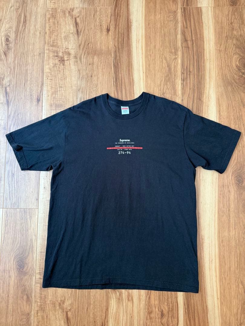 supreme standard tee シュプリーム スタンダード tシャツ