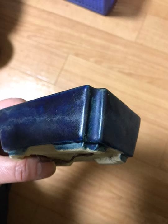 盆栽鉢　陶翠眞山時代盆栽鉢ミニ盆栽鉢小品盆栽鉢長方鉢山野草サボテン多肉植物
