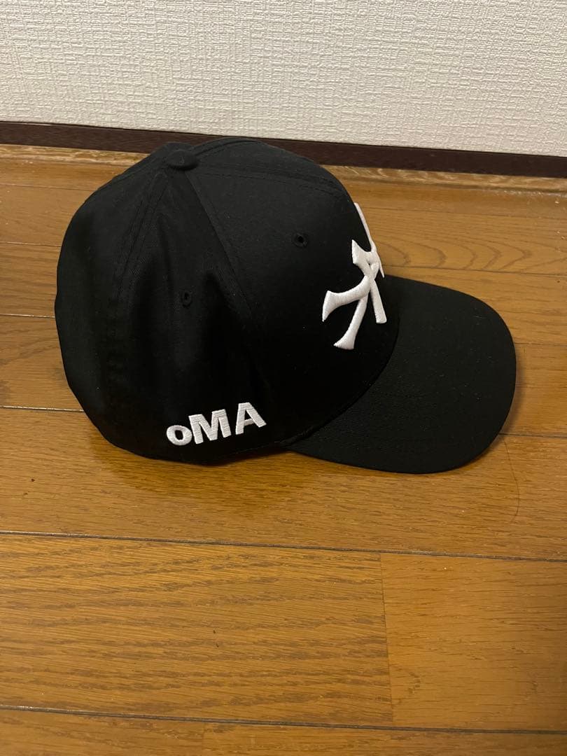 【新品未使用❗️】 oMA studios キャップ USA ブラック