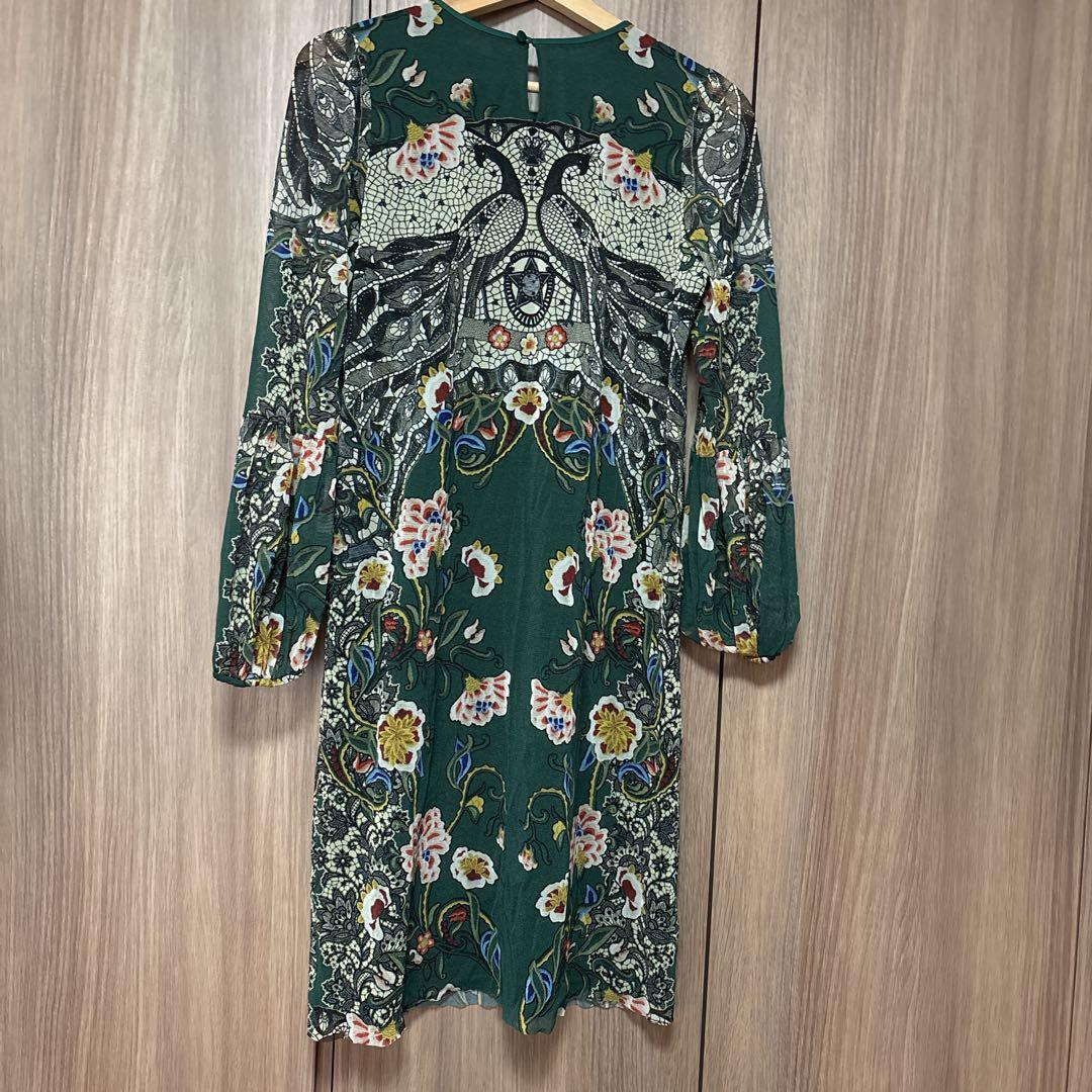 vivienne tam ヴィヴィアンタム ピーコック レースワンピース 42