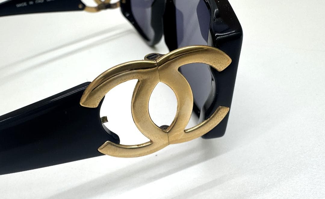 ★CHANELシャネル　ココマーク　サングラス　ブラック
