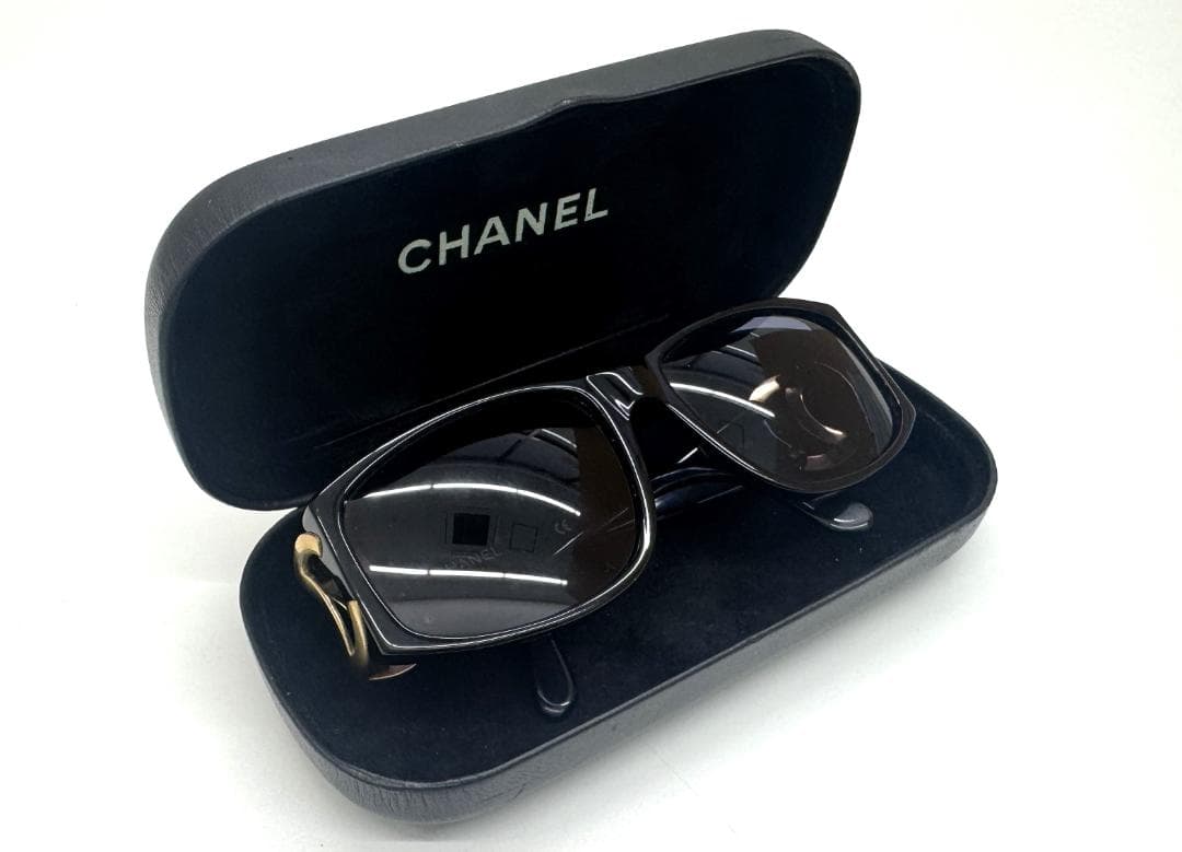 ★CHANELシャネル　ココマーク　サングラス　ブラック