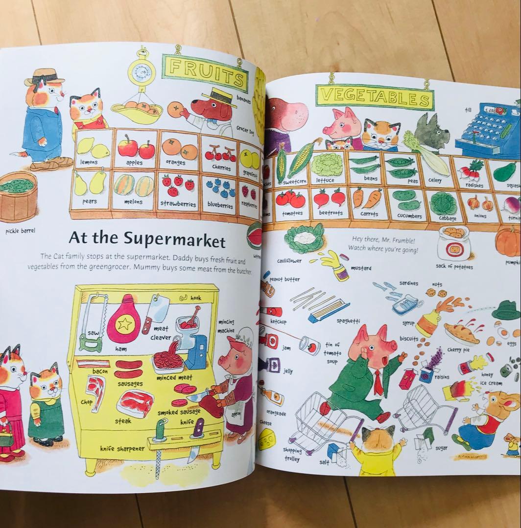 Richard Scarry リチャード・スキャリー　英語絵本　正規品　10冊