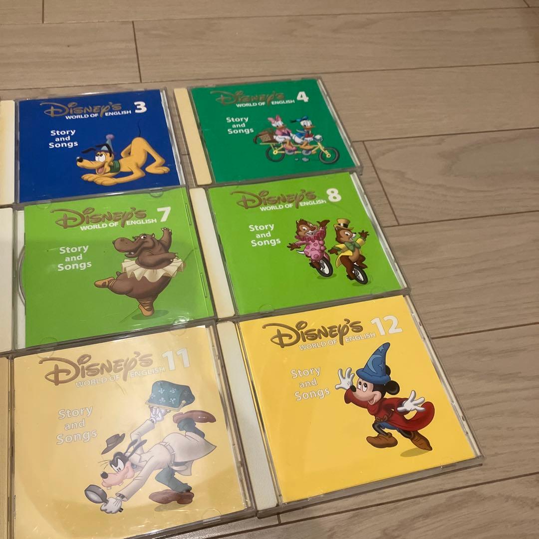Disney WORLD OF ENGLISH DVD cd セット