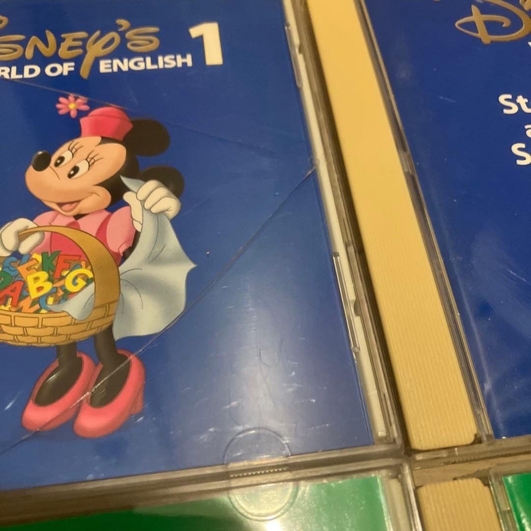 Disney WORLD OF ENGLISH DVD cd セット