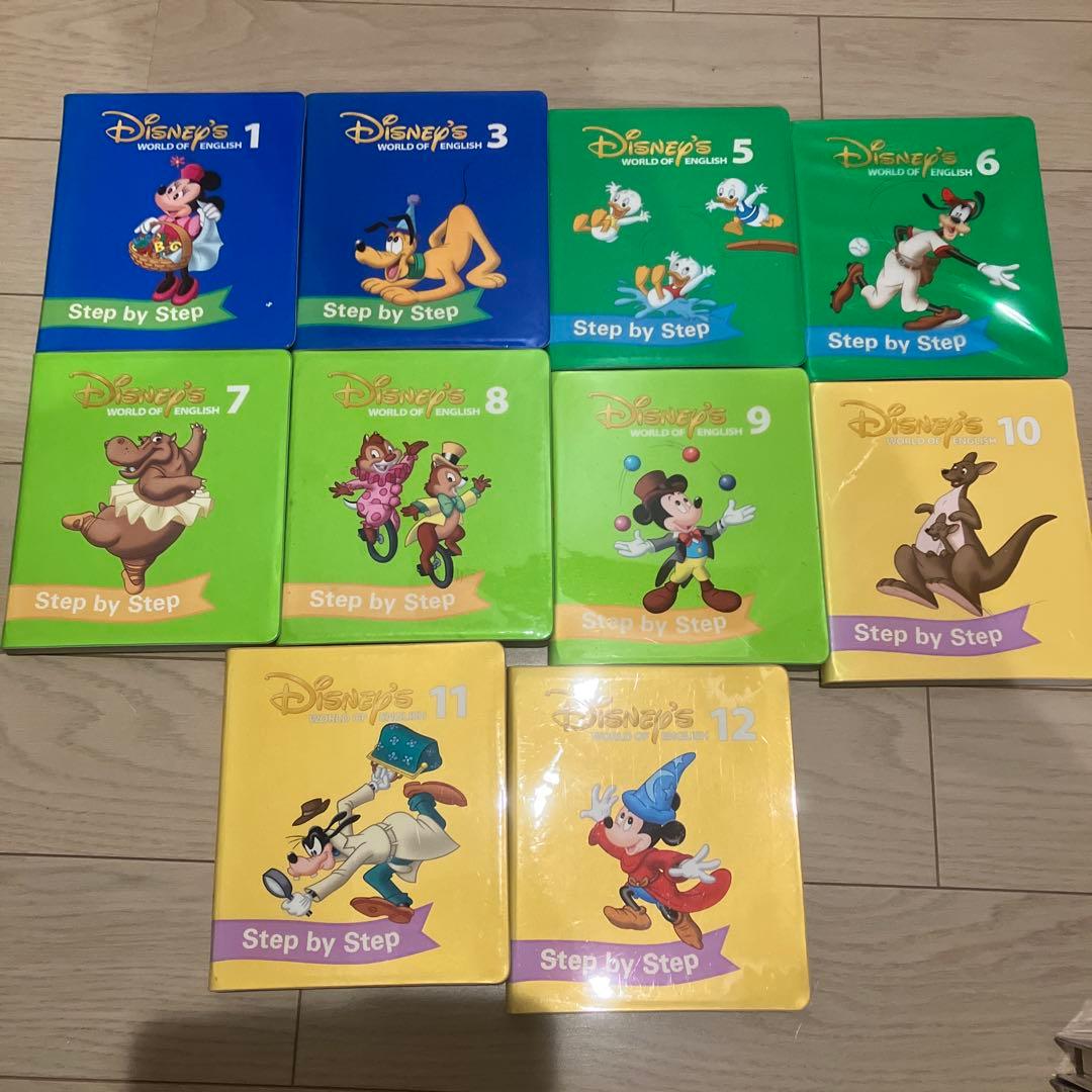 Disney WORLD OF ENGLISH DVD cd セット