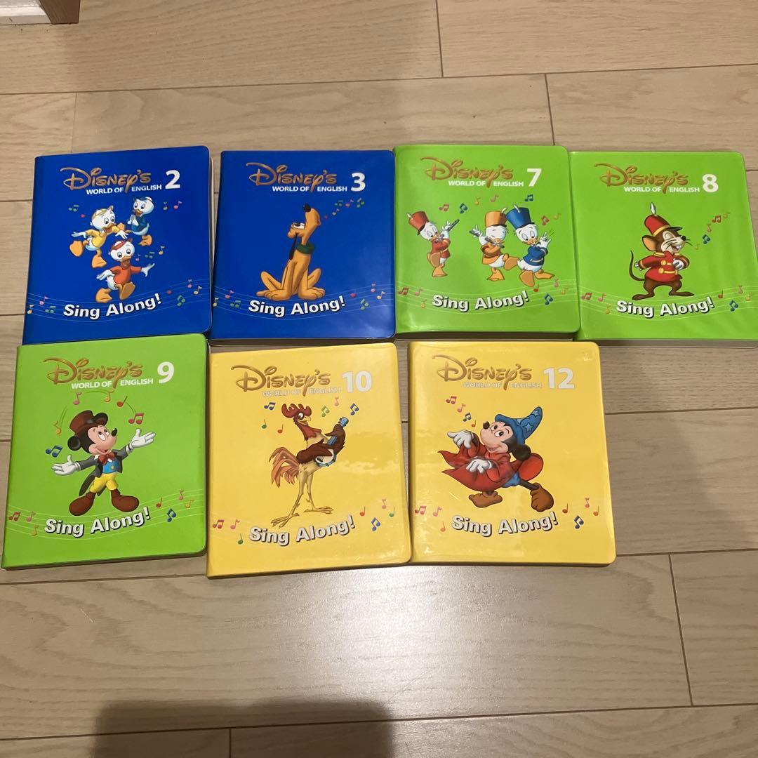 Disney WORLD OF ENGLISH DVD cd セット
