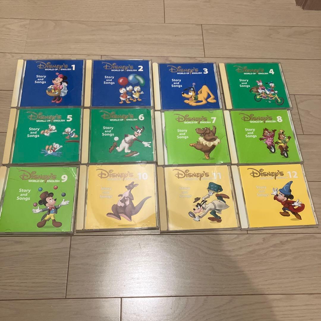 Disney WORLD OF ENGLISH DVD cd セット