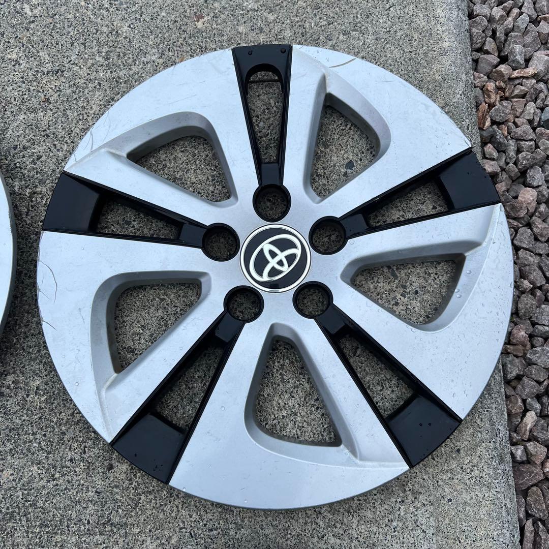 トヨタ 50系プリウス 15インチ 純正ホイールキャップ 4枚セット