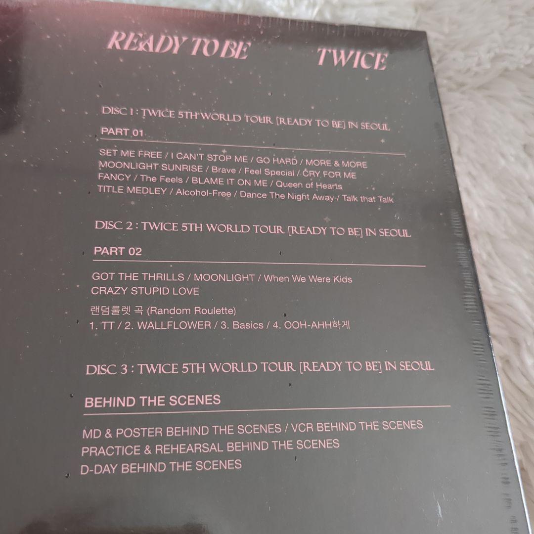 新品 TWICE 5TH WORLD TOUR READY TO BE DVD