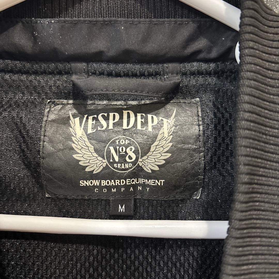 VESP ブラック スノボウェア ジャケット M