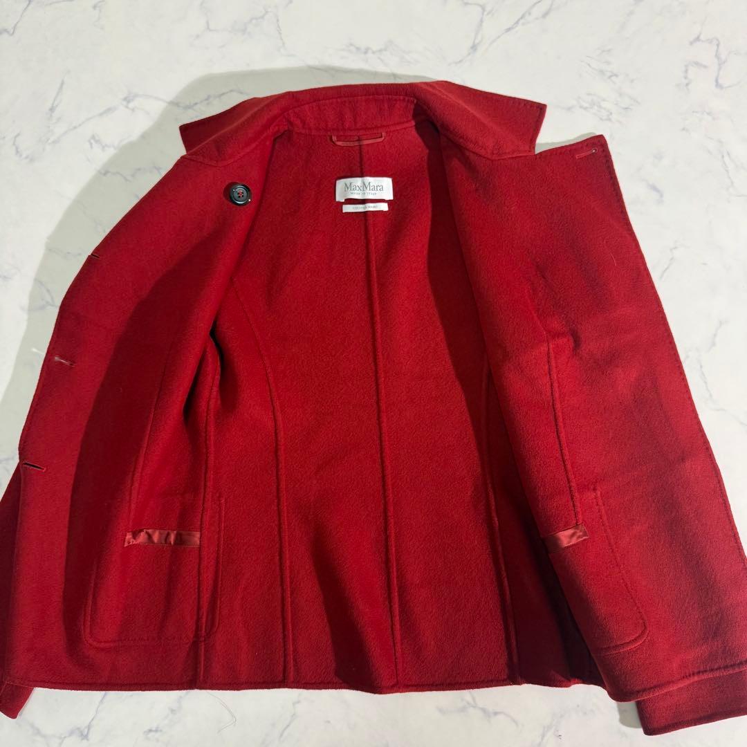 美品　MaxMara クチートアマーノ　カシゴラ　ショートコート　ジャケット