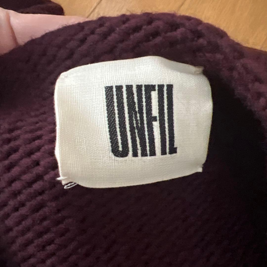 UNFIL ニットカーディガン