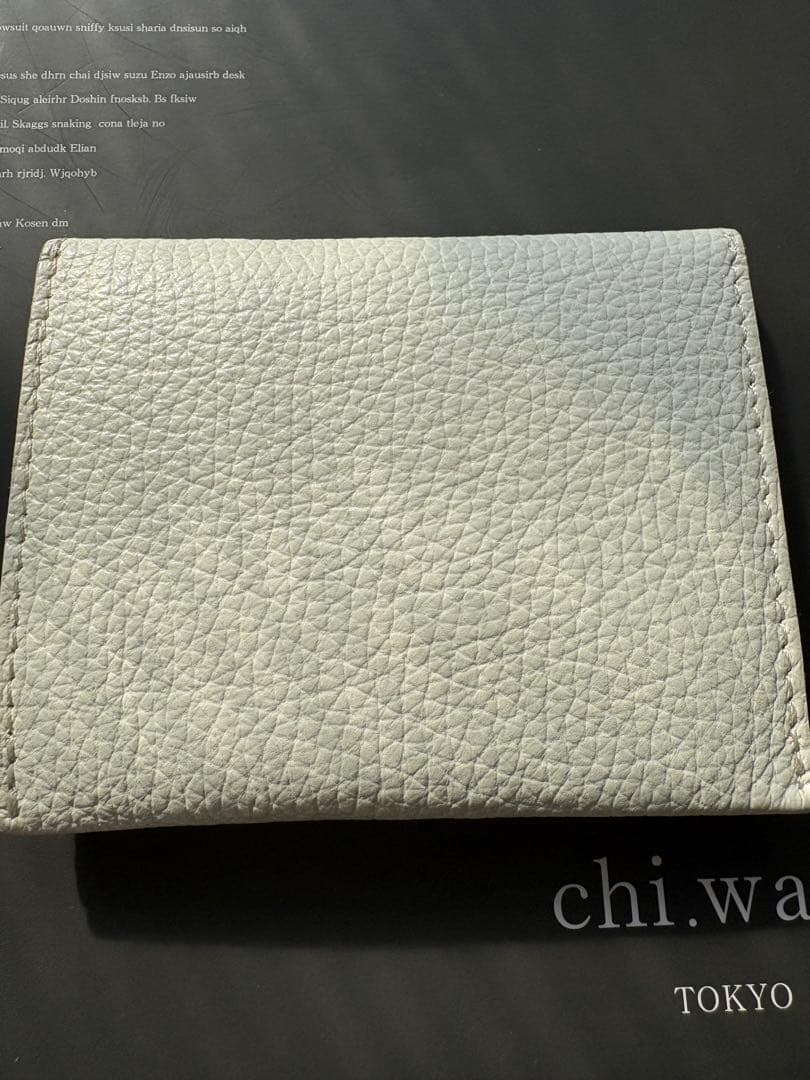 【chi.wata 】ホワイト 財布