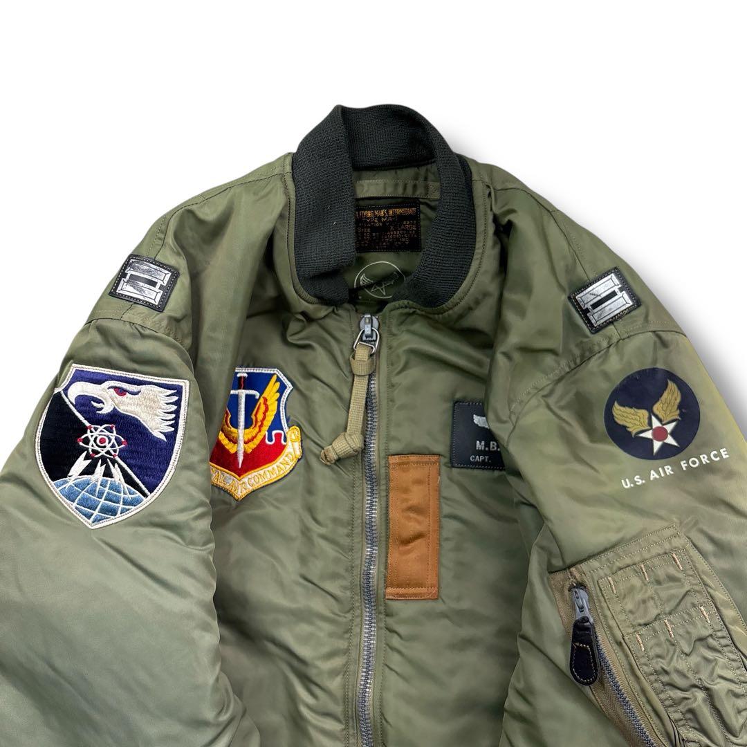 バズリクソンズ MA-1 フライトジャケット AIR FORCEミリタリー XL