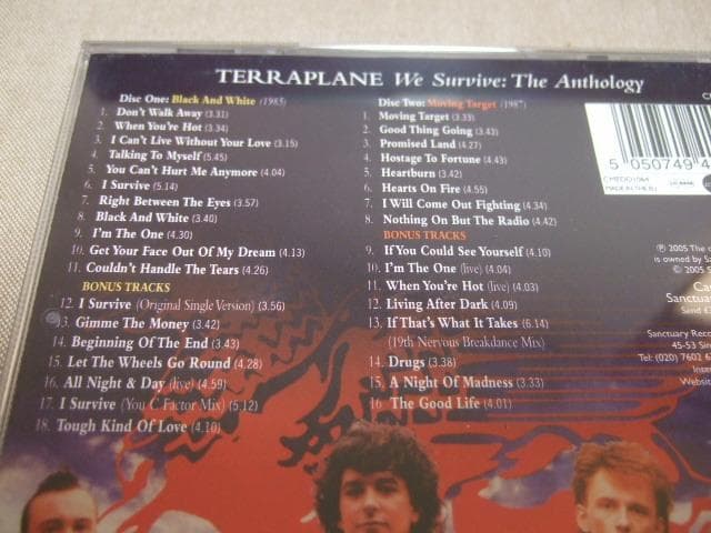 TERRAPLANE,テラプレイン,THUNDERの前身バンド,ハードロック
