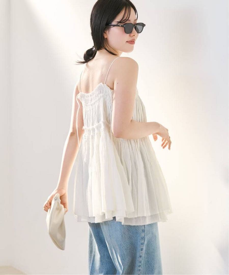 新品タグ付き　完売品　Plage IND VOIL TACK キャミソール