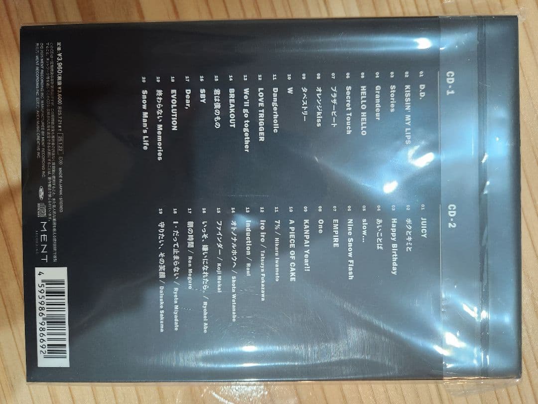 【新品未開封】 Man THE BEST 2020-2025