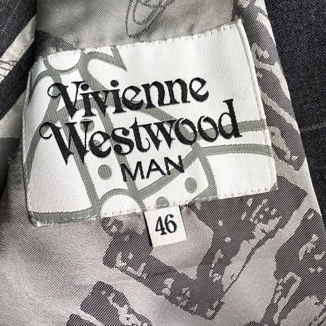 Vivienne westwood テーラード オーブ ストライプ チェック