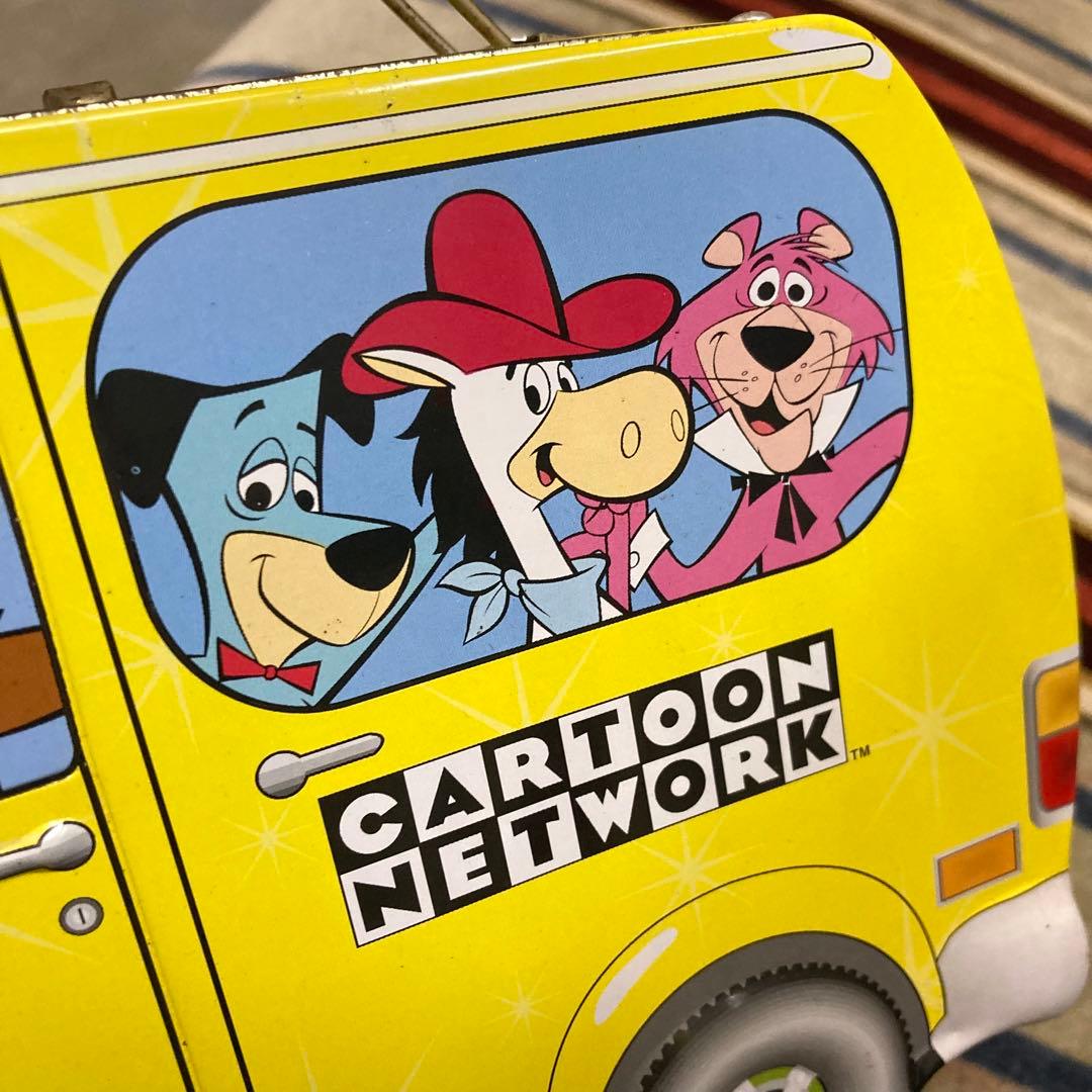 カートゥーンネットワーク Cartoon ブリキ ランチBOX 黄色 ビンテージ