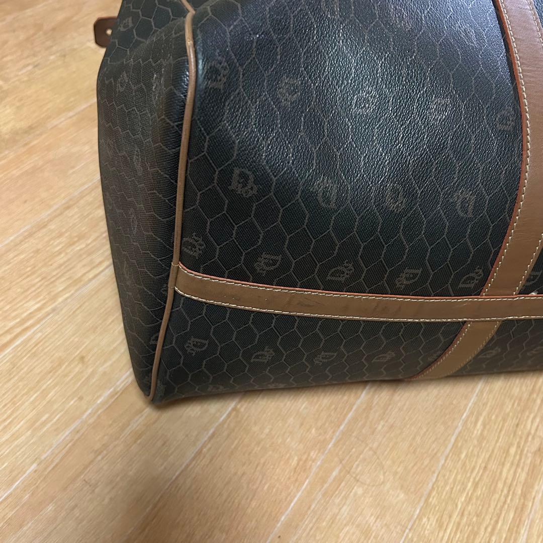 専用フランス製 old Christian Dior ハニカム柄 ボストンバッグ
