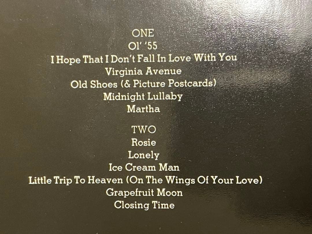 TOM WAITS CLOSING TIME トム・ウェイツ