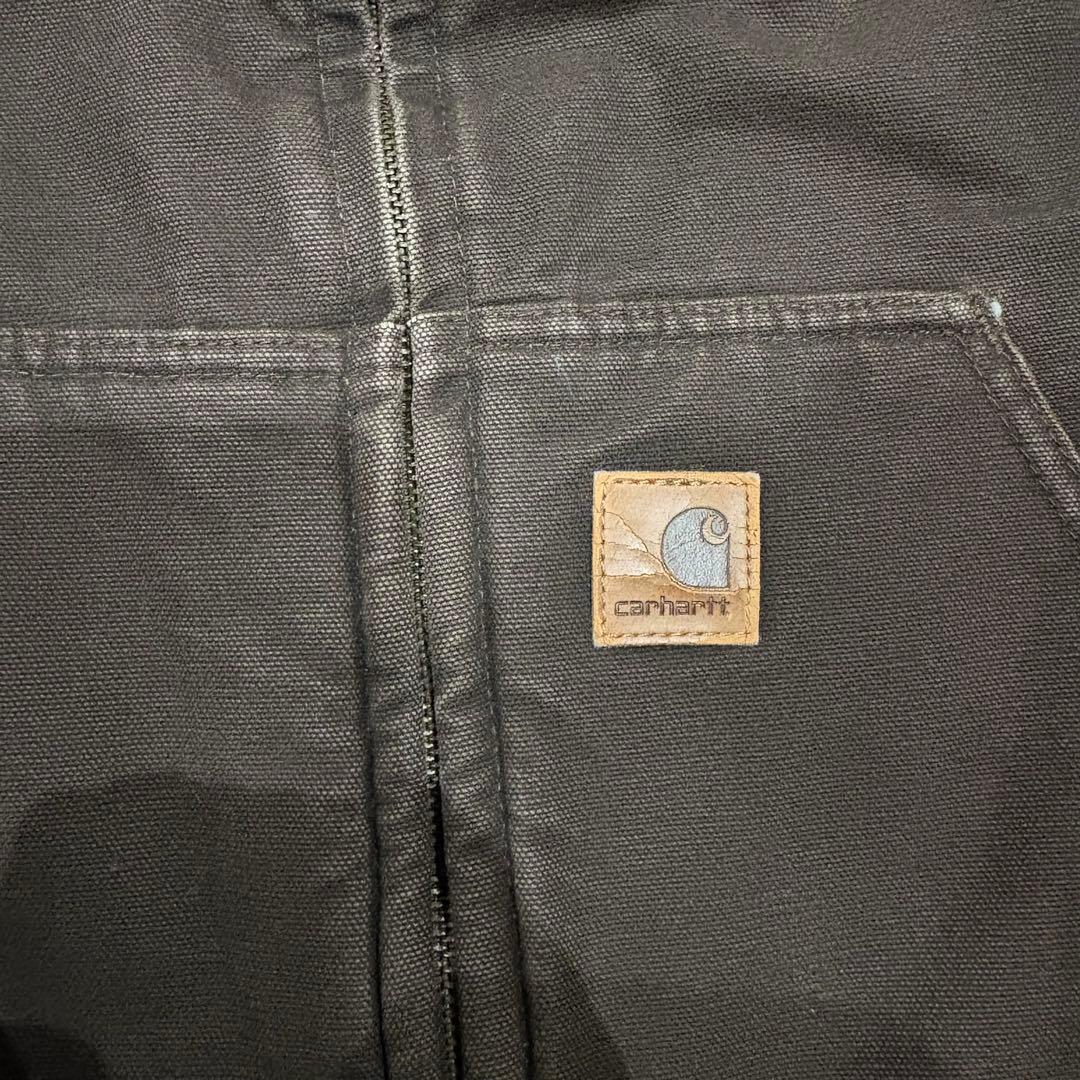 Carhartt ダック ベスト メキシコ製 ブラウン