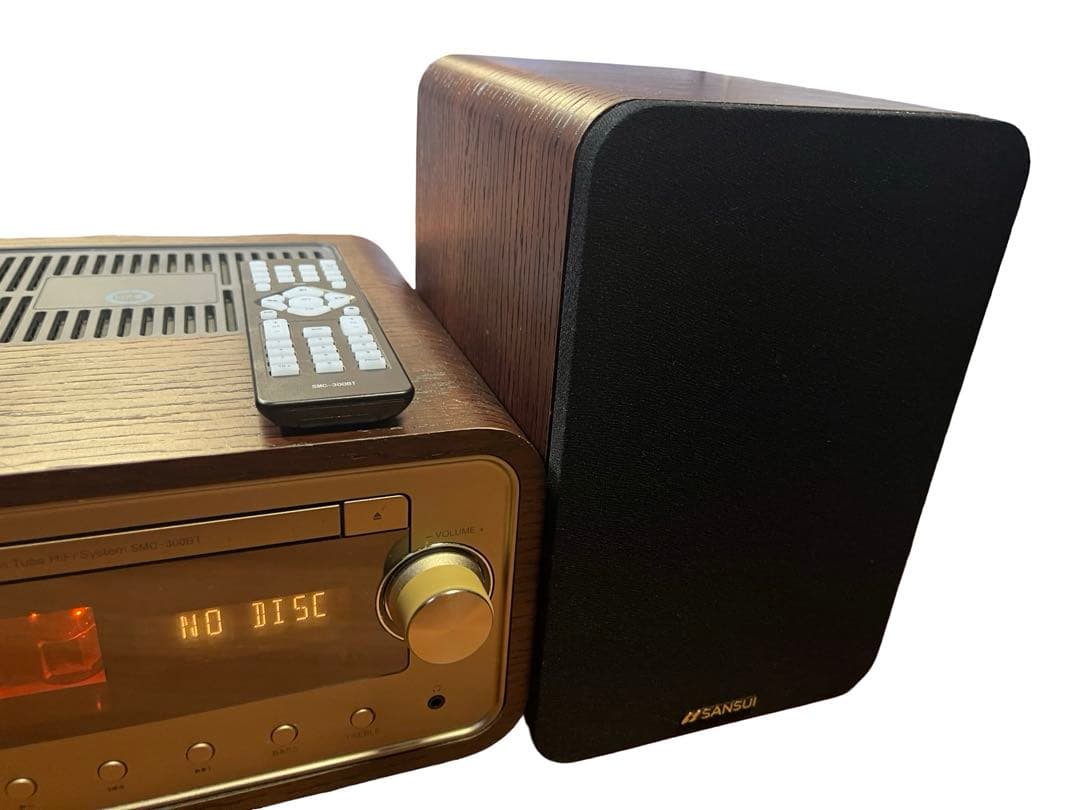 美品 箱付 SANSUI 真空管ハイブリッドアンプSMC-300BT CD
