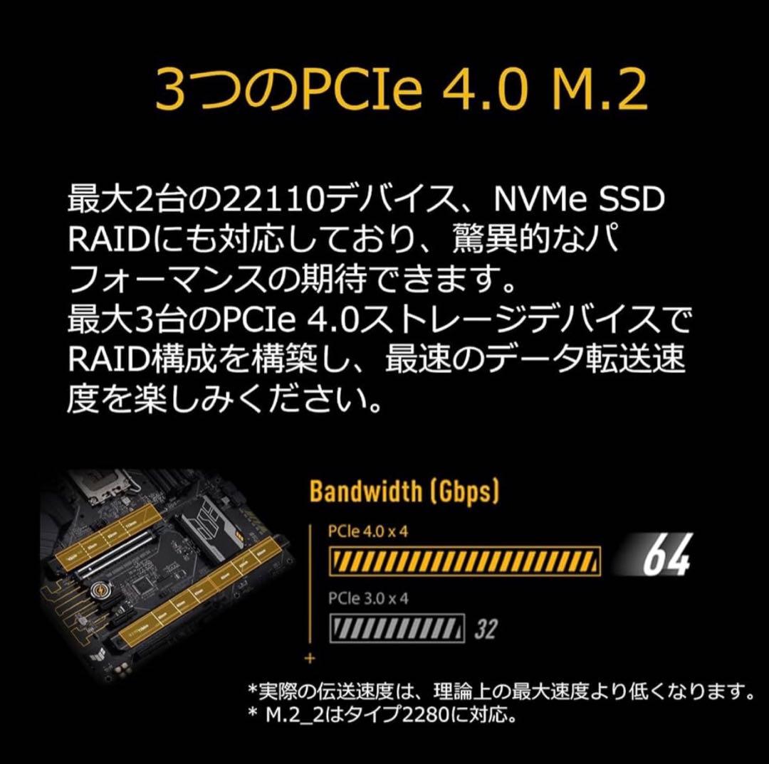 マザーボード ASUS TUF GAMING B660-PLUS WIFI D4