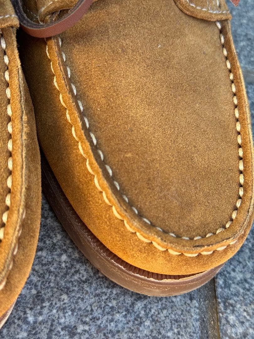 Paraboot（パラブーツ） デッキシューズ スエード レザー