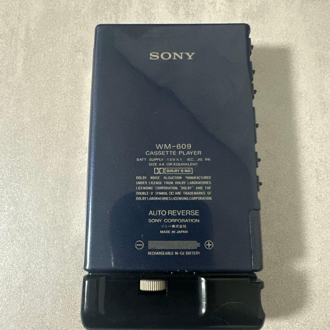 SONY WM-609 カセットプレーヤー