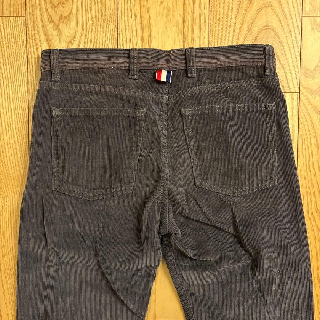 THOM BROWNE コーデュロイパンツ チャコール トムブラウン