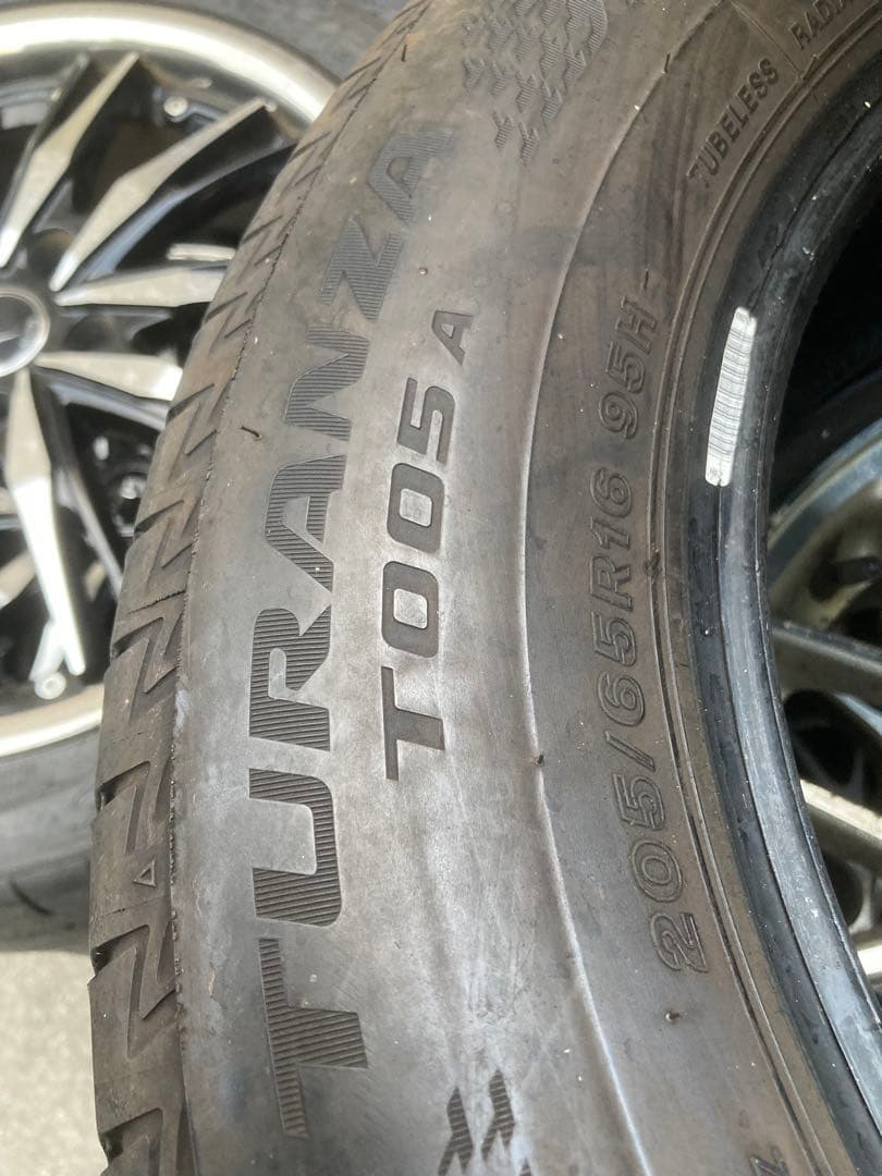 送料無料！2021年製ブリヂストンTURANZA 205/65R16 2本