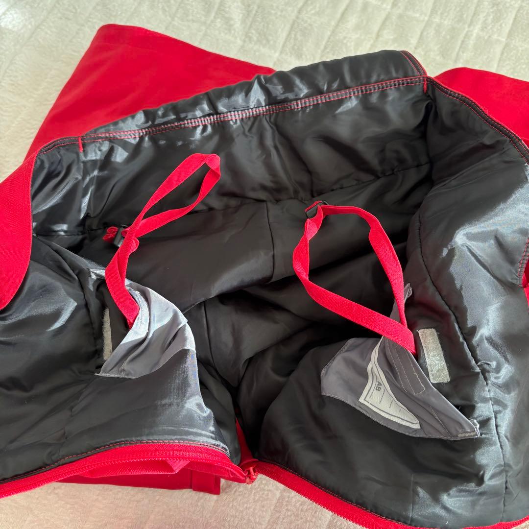美品 Phenix スキーウェア 160 ネイビー×グレー/レッド スノーウェア