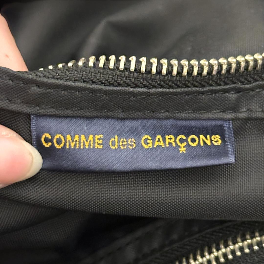 【美品】【COMME des GARCONS】ミニボストン 黒/ bg063