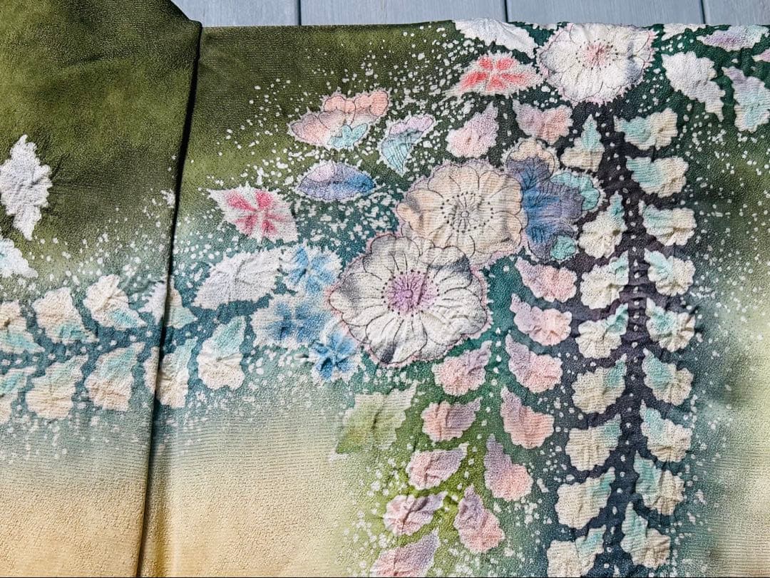 一流染め元　桐屋翠山　最高級辻ヶ花　総絞り 25点フルセット