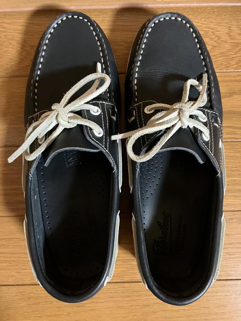 Paraboot BARTH パラブーツ バース UK6.5 ネイビー