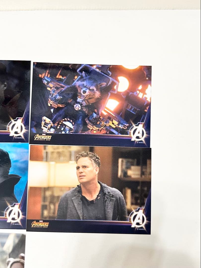 marvel ブロマイド　インフィニティウォー