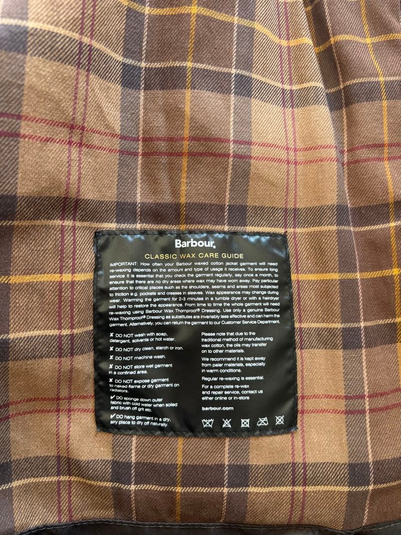 BARBOUR Transport ブリティッシュメイド 別注 ブラウン 38