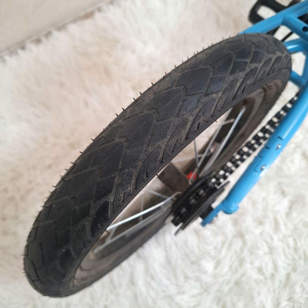 【美品】へんしんバイクC14 スカイブルー