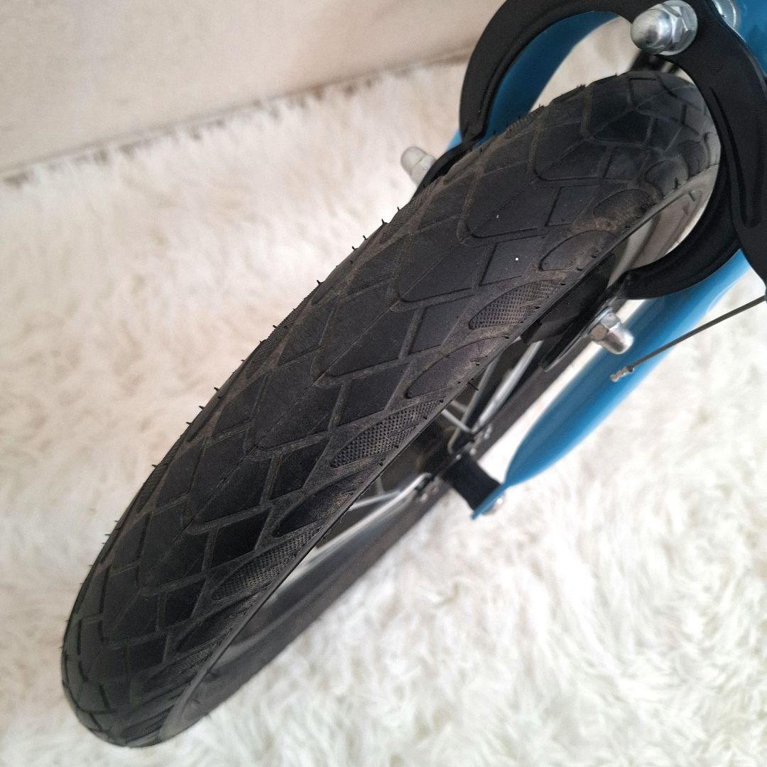 【美品】へんしんバイクC14 スカイブルー
