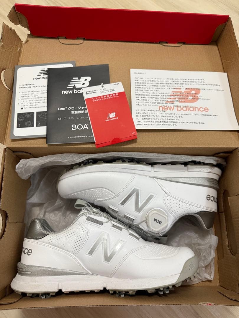 New Balance BOA ゴルフシューズ 23.0cm