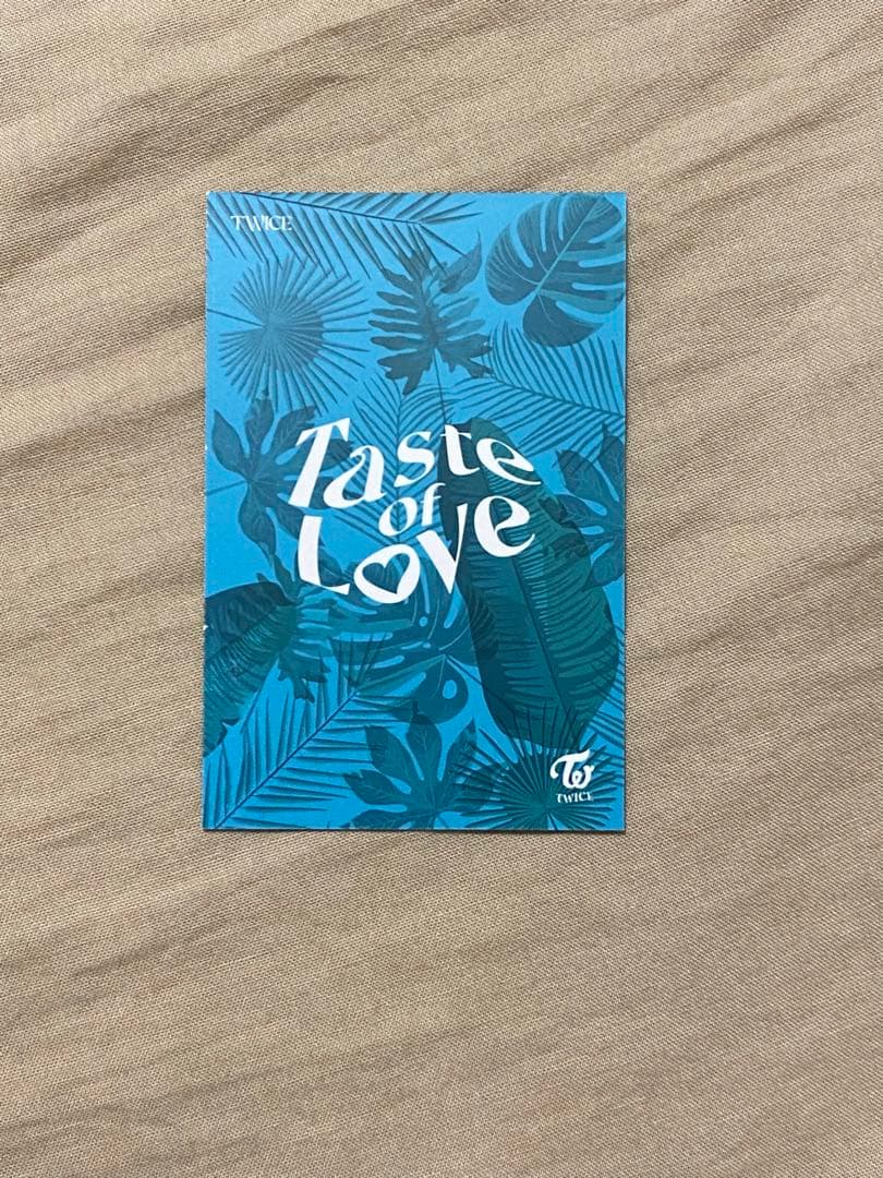 TWICE Taste of love フィルムキーリング　トレカ　チェヨン