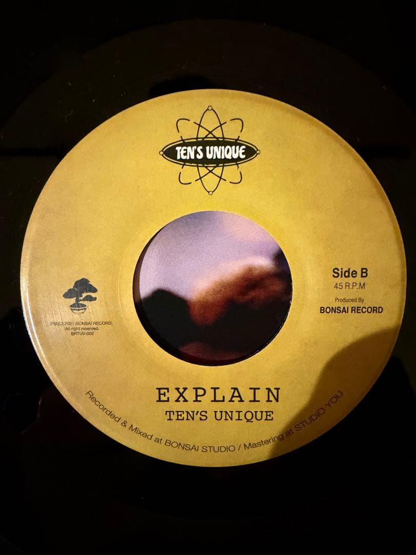 邦楽 TEN'S UNIQUE FALL IN LOVE 45 RPM