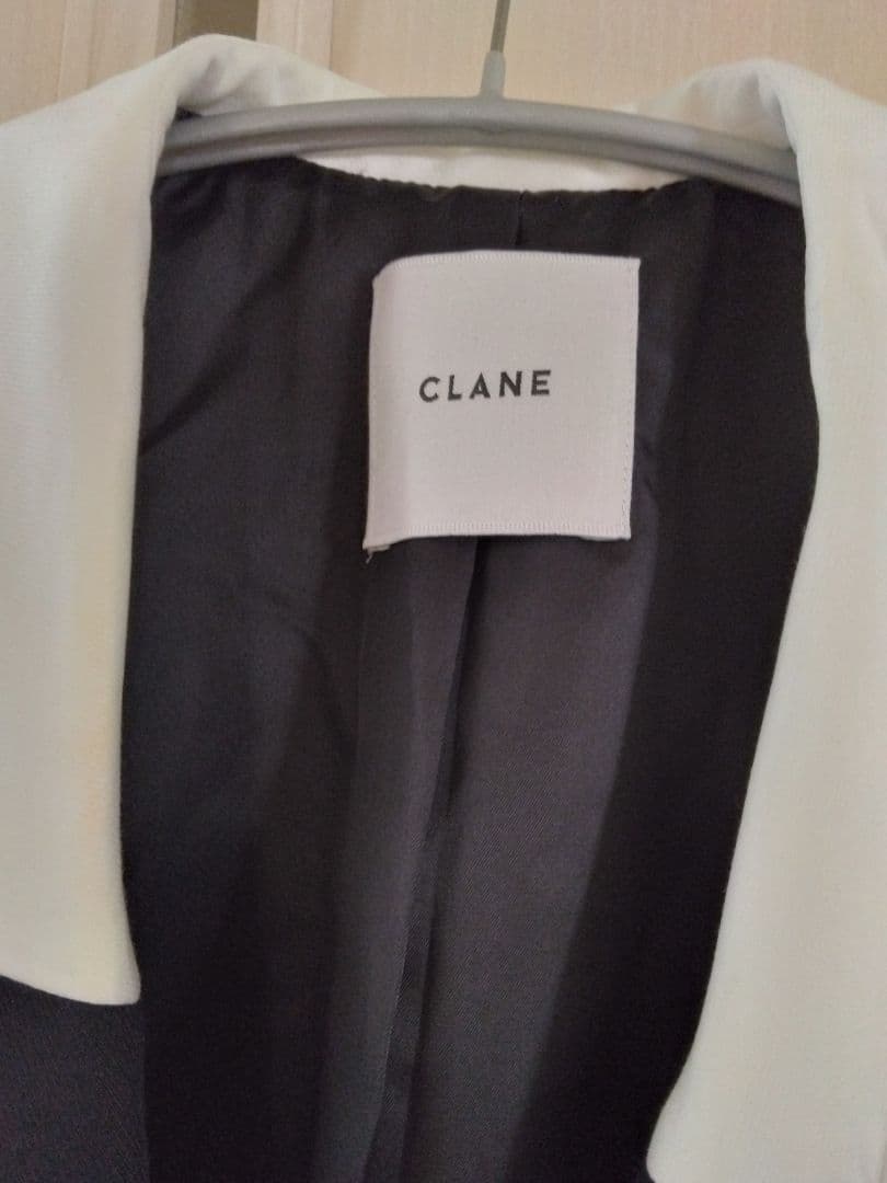 美品CLANE テーラードジャケット 大きなセーラー襟